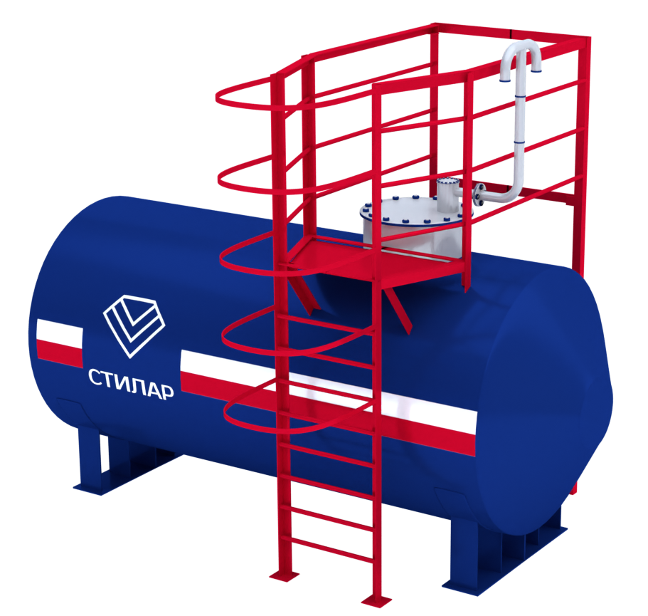 Горизонтальный резервуар РГСН для питьевой воды 50 м³ от завода-производителя
